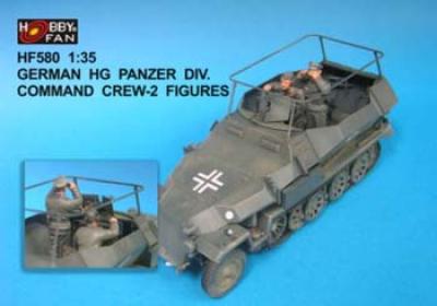 1:35  German HG Panzer Div. Command Crew -2 Figures