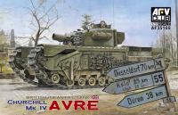 1:35 AFV British Infantry Tank Churchill MK IV AVRE