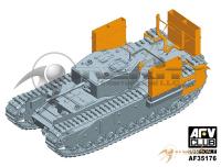 1/35 Churchill MK.III Dieppe Including Workable Track