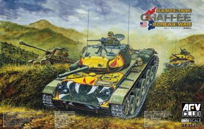 1/35 M24 Chaffee Tank (Korea War Version)