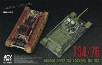 1:35 Russian T-34/76 Tank Model 1942/43 Factory No.183